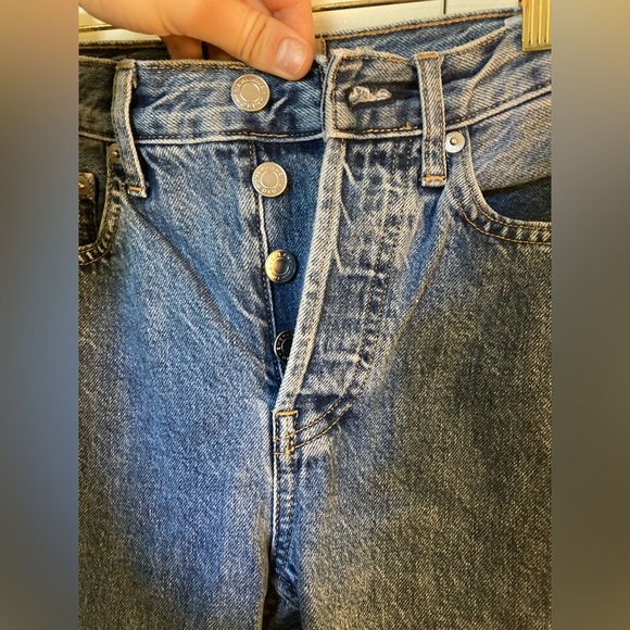 Everlane 90s Cheeky Jean Size 23 Crop - Picture 5 of 7